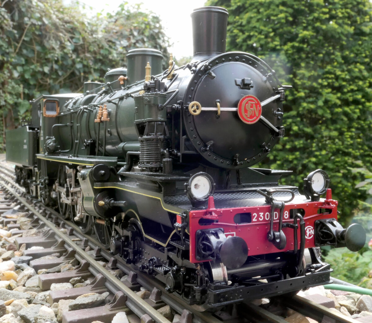 P1070584 Many different model trains in all scales & gauges